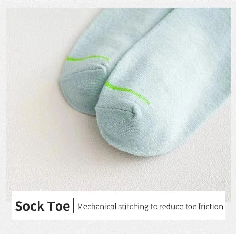 5 Pairs Cute Expression Print Mid Tube Socks, Women's Comfy & Funny Stockings - MERRIAAdult SocksMERRIA