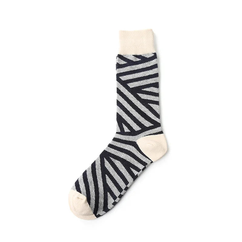 1Pair Unisex Cotton Socks Casual Colorful Socks Crew Street Socks Unisex Socks