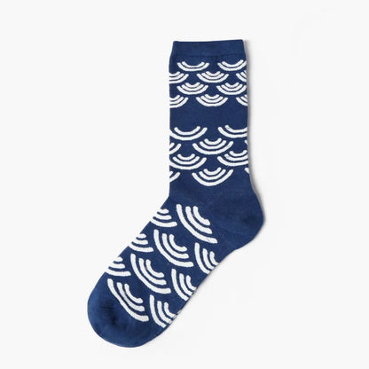 1Pair Unisex Cotton Socks Casual Colorful Socks Crew Street Socks Unisex Socks