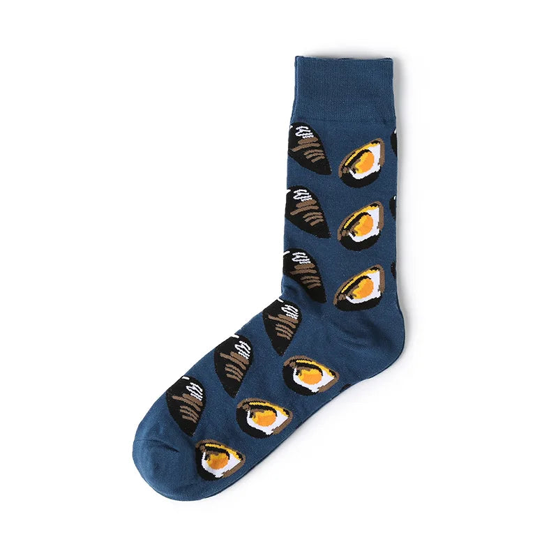 1Pair Unisex Cotton Socks Casual Colorful Socks Crew Street Socks Unisex Socks