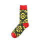1Pair Unisex Cotton Socks Casual Colorful Socks Crew Street Socks Unisex Socks
