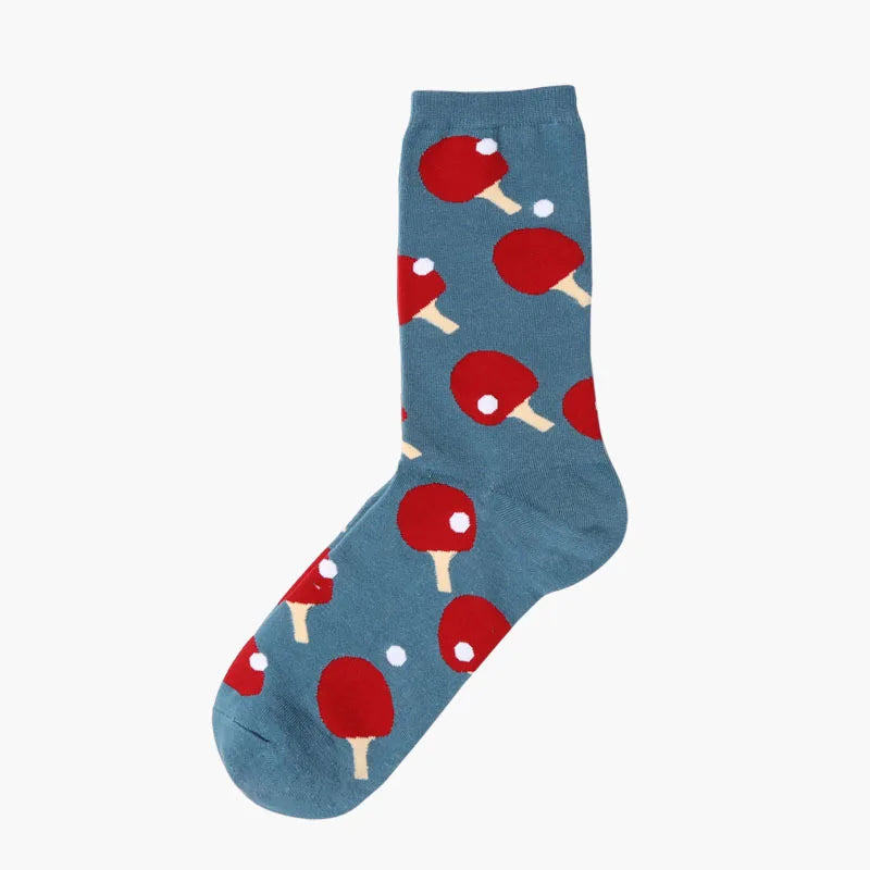 1Pair Unisex Cotton Socks Casual Colorful Socks Crew Street Socks Unisex Socks