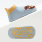 6 Pairs Kids Cotton Socks – Cute Cartoon Animal Non-Slip Floor Socks for Babies & Toddlers | Breathable & Comfy