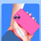 Official-Style Silicone Case for iPhone 15 & 16 Series – Shockproof Solid Color Cover with Fall & Collision Protection