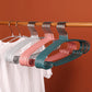 10PCS Non-Slip Arc Design Clothes Hangers – Space-Saving Drying Racks for Coats, Towels, Camisoles & Closet Organization