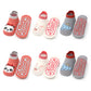 6 Pairs Kids Cotton Socks – Cute Cartoon Animal Non-Slip Floor Socks for Babies & Toddlers | Breathable & Comfy