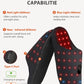 Astarexin Red Light Therapy Slippers – Rechargeable 460nm Foot Therapy Device for Home Use, Heating to Relieve Pain & Inflammation