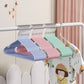 10PCS Heavy Duty Metal Coat Hangers – Non-Slip Suit & Jacket Hangers with Round Notches for Dresses & Shirts