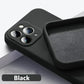 Official-Style Silicone Case for iPhone 15 & 16 Series – Shockproof Solid Color Cover with Fall & Collision Protection