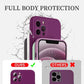 Official-Style Silicone Case for iPhone 15 & 16 Series – Shockproof Solid Color Cover with Fall & Collision Protection