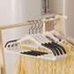 10PCS Heavy Duty Metal Coat Hangers – Non-Slip Suit & Jacket Hangers with Round Notches for Dresses & Shirts