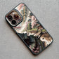 Mountain Peak Lake Vintage Silicone iPhone Case – Soft Protective Back Cover for iPhone 15 & 16 Series