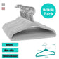 10/20/30PCS Baby Velvet Non-Slip Hangers – Space-Saving Flocked Kids Clothes Hangers with 360° Swivel Hook
