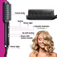 3 in 1 Electric Hot Heating Comb Hair Straightener Curler Wet Dry Hair Iron Straightening Brush Hair Styling Tool