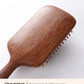 Cat Shaped Airbag Comb Golden Silk Sandalwood Handle round Handle Professional Hairdressing Salon Comb for Extensions And Wigs