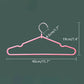 10PCS Heavy Duty Metal Coat Hangers – Non-Slip Suit & Jacket Hangers with Round Notches for Dresses & Shirts