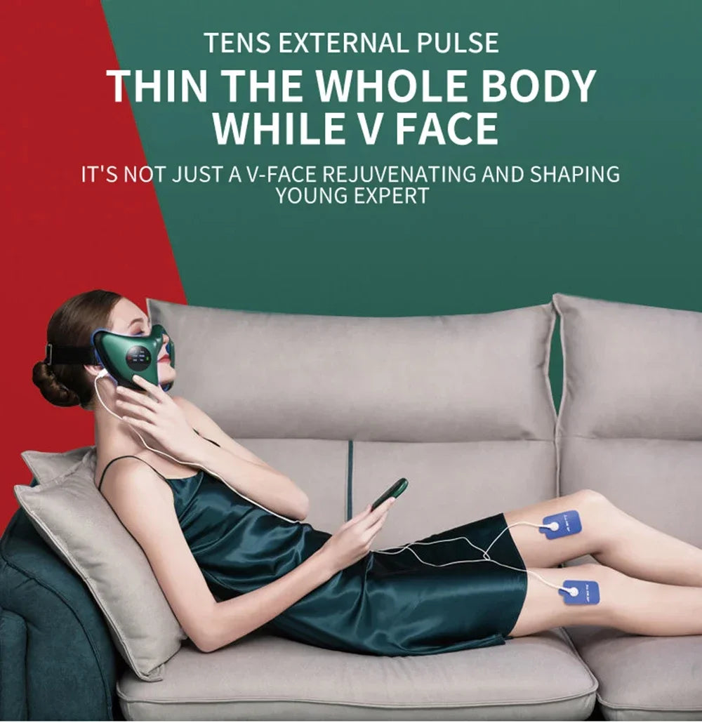 2024 Smart Facial Massager – V-Shaped Lifting & Firming Device for Face and Body Shaping, Anti-Aging Beauty Instrument