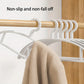 Heavy-Duty Non-Slip Plastic Hangers – Wide Shoulder Clothes Drying Rack for Home or Wholesale Use