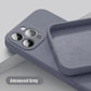 Official-Style Silicone Case for iPhone 15 & 16 Series – Shockproof Solid Color Cover with Fall & Collision Protection