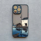 Japanese Landscape Aesthetic iPhone Case – Scenery Soft Back Cover for iPhone 14, 15, 16 Series