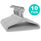 10/20/30PCS Baby Velvet Non-Slip Hangers – Space-Saving Flocked Kids Clothes Hangers with 360° Swivel Hook