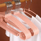 10PCS Non-Slip Arc Design Clothes Hangers – Space-Saving Drying Racks for Coats, Towels, Camisoles & Closet Organization