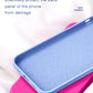 Official-Style Silicone Case for iPhone 15 & 16 Series – Shockproof Solid Color Cover with Fall & Collision Protection