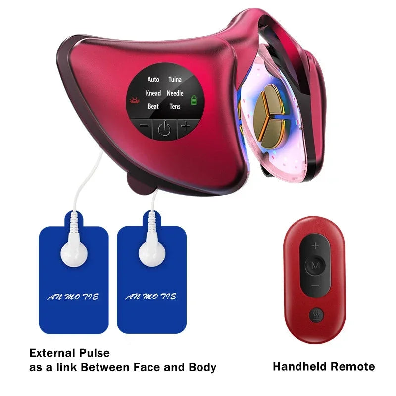 2024 Smart Facial Massager – V-Shaped Lifting & Firming Device for Face and Body Shaping, Anti-Aging Beauty Instrument