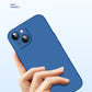 Official-Style Silicone Case for iPhone 15 & 16 Series – Shockproof Solid Color Cover with Fall & Collision Protection