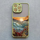 Sunrise Scenery iPhone Case – Gorgeous Mountain & River Cover for iPhone 14, 15, 16 Series