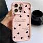 Luxury Black Love Heart Case for Xiaomi Redmi – Full Screen Soft Cover for Note 14, 13, 12, 11 Pro Plus, 5G, 12S, 11S, 10S, 14C, 13C, 12C