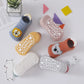 6 Pairs Baby Cotton Socks (0–5Y) – Soft Non-Slip Cartoon Socks for Newborns, Toddlers, Boys & Girls