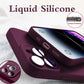 Official-Style Silicone Case for iPhone 15 & 16 Series – Shockproof Solid Color Cover with Fall & Collision Protection