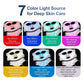 Silicone LED Face & Neck Mask – 7-Color Photon Light & Infrared Therapy, Flexible Wireless Facial Mask for Skin Repair & Rejuvenation