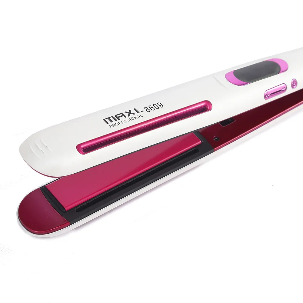 Hair Iron High Quality flat iron Straightening hot comb mini professional hair straightener & Curling Iron Styling Tools