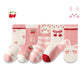 5 Pairs Girls' Cotton Socks – Soft Floral Print Toddler Socks for Spring & Autumn | Comfortable Kids Footwear