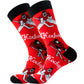 Men's socks original design happy socks animal food astronaut men's socks crew geometric women's socks halloween socks