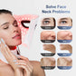 Silicone LED Face & Neck Mask – 7-Color Photon Light & Infrared Therapy, Flexible Wireless Facial Mask for Skin Repair & Rejuvenation