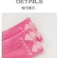 Spring Girls Socks Baby Sweet Rosy Bowknot Pattern Socks Cotton Socks Children Calf Socks Kids Socks 5 Pairs