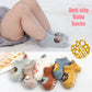 6 Pairs Baby Cotton Socks (0–5Y) – Soft Non-Slip Cartoon Socks for Newborns, Toddlers, Boys & Girls
