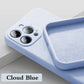 Official-Style Silicone Case for iPhone 15 & 16 Series – Shockproof Solid Color Cover with Fall & Collision Protection