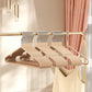 10PCS Heavy Duty Metal Coat Hangers – Non-Slip Suit & Jacket Hangers with Round Notches for Dresses & Shirts