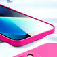 Official-Style Silicone Case for iPhone 15 & 16 Series – Shockproof Solid Color Cover with Fall & Collision Protection