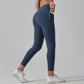 Women Leggings With Pockets Yoga Pants Gym Leggings Sport Women Fitness High Waist Female Legging Tummy Control Running Training