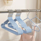 10PCS Heavy Duty Metal Coat Hangers – Non-Slip Suit & Jacket Hangers with Round Notches for Dresses & Shirts