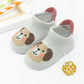 6 Pairs Baby Cotton Socks (0–5Y) – Soft Non-Slip Cartoon Socks for Newborns, Toddlers, Boys & Girls