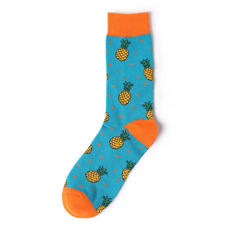 1Pair Unisex Cotton Socks Casual Colorful Socks Crew Street Socks Unisex Socks