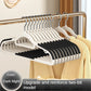10PCS Non-Slip Clothes Hangers – No-Trace Hanger Set for Dorm, Bedroom & Closet Organization | Space-Saving Storage