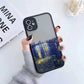 Van Gogh Art iPhone Case – Oil Painting Shockproof Cover for iPhone 14, 15, 16 Series