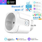 EWelink WiFi Smart Plug with Power Monitoring – Voice Control Smart Socket Compatible with Alexa, Google Home, Yandex Marusya